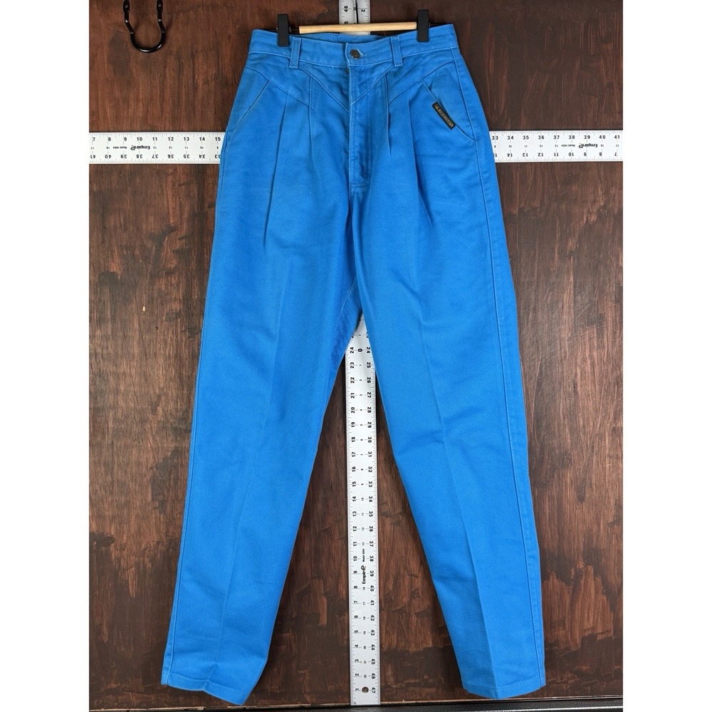 Rocky Mountain Contemporary Collection Vintage 90s‎ Blue Canvas Pants Womens 7/8